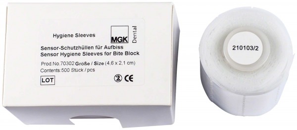 Hygiene Sensor-Schutzhüllen f. Aufbiss 4,6x2,1cm Pa 500