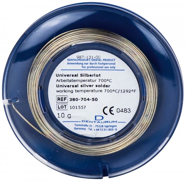 Universal-Silberlot a.Rollen o.Flussmittel St