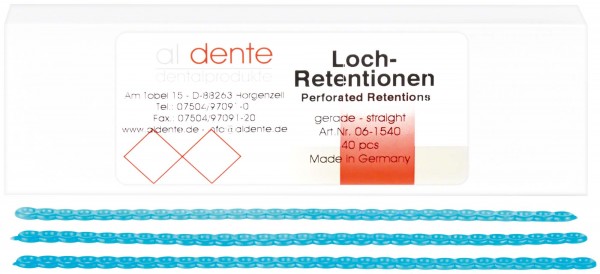 Lochretentionen gerade UK Pa 40