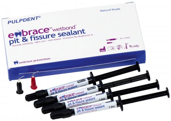 Embrace Wetbond Pit&Fissure Sealant Spritze Pa 4x1,2ml