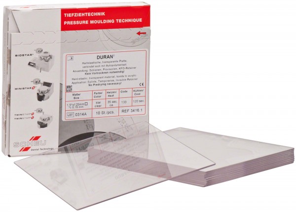 DURAN 1,5x125mm eckig Pa 10