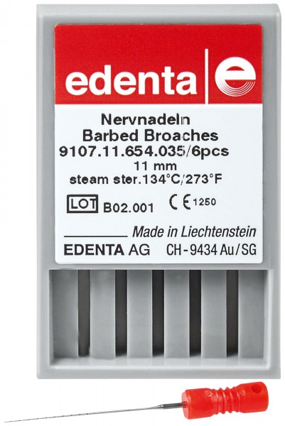 Nervnadeln 9107 035 rot Pa 6