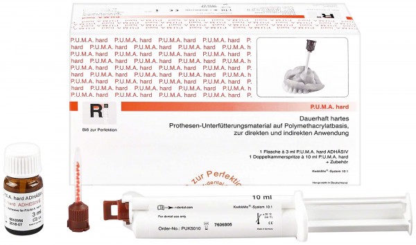 P.U.M.A. hard Systempackung Doppelkartusche Kit