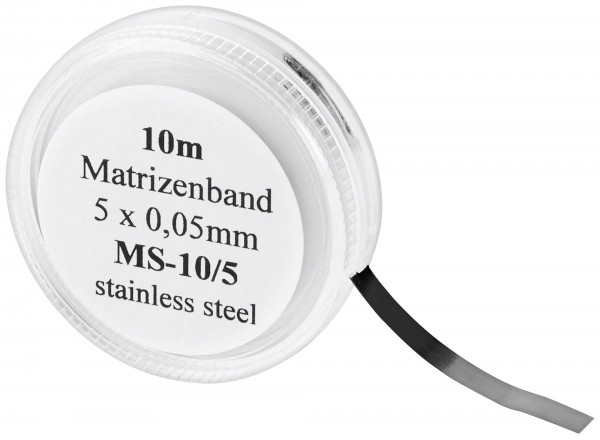 Matrizenband 5x0,05mm Ro 10m