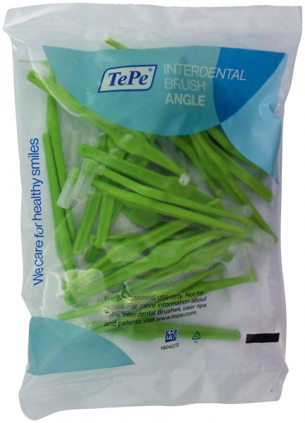 Interdentalbürste Angle grün D0,8mm Pa 25