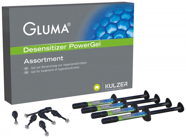 Gluma Desensitizer Powergel Sortiment