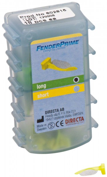 FENDER PRIME Keile lang neongrün Pa 18