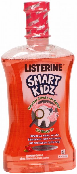 LISTERINE SMART KIDZ beere Mundspülung Flasche 500ml