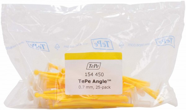 Interdentalbürste Angle gelb D0,7mm Pa 25