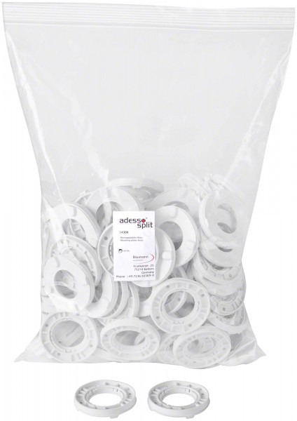 Montageplatten Basic f.adesso split weiß Pa 100