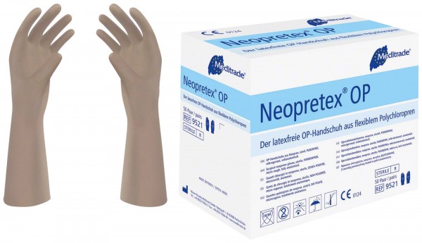 Neopretex puderfrei Gr.6 OP-Handschuhe 50 Paar Pa